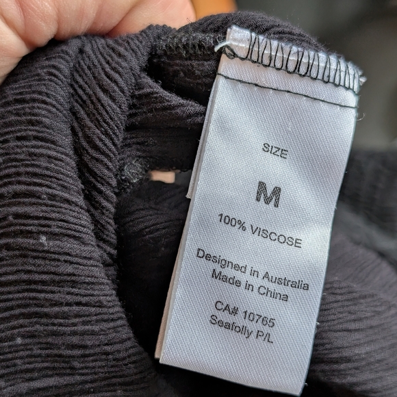 Seafolly Black Maxi Dress - Picture 9 of 9